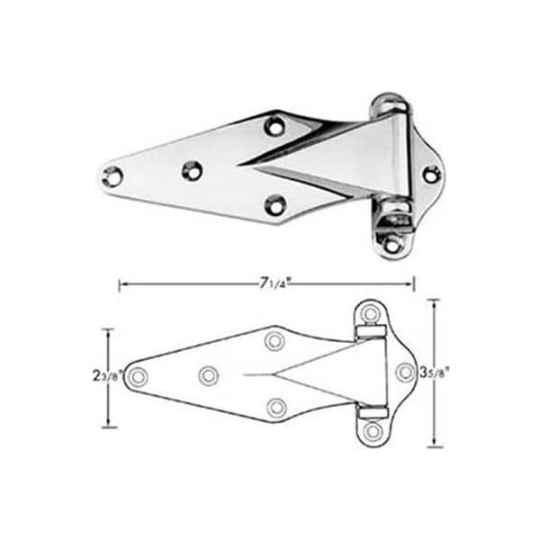 Allpoints 1231077 Kason 1071-000040 Hinge For Kason